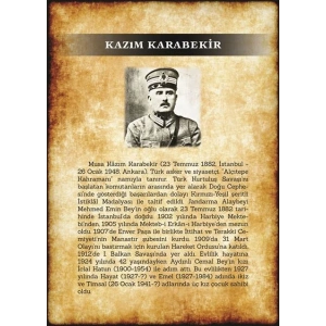 KAZIM KARABEKİR P ÜTB 30