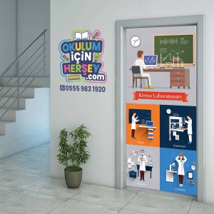 Kimya Laboratuvarı Kapı Giydirme 27