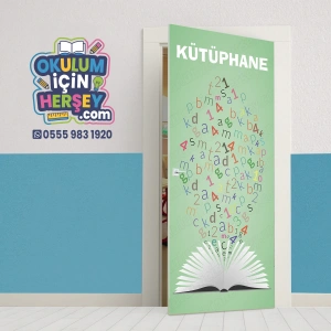 Kütüphane Kapı Giydirme 62