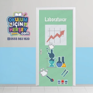 Laboratuvar Kapı Giydirme 06