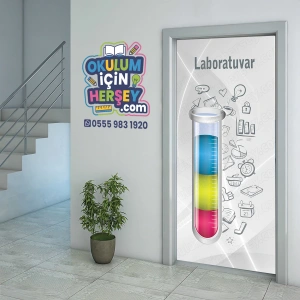Laboratuvar Kapı Giydirme 07