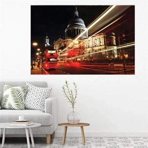 Londra Otobüs Folyo Sticker HD FS 03