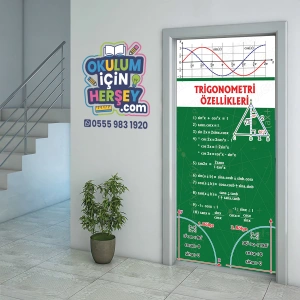 Matematik Sınıfı Kapı Giydirme 03