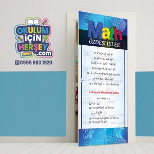 Matematik Sınıfı Kapı Giydirme 04