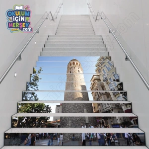 Merdiven Yazıları Manzara MB 027