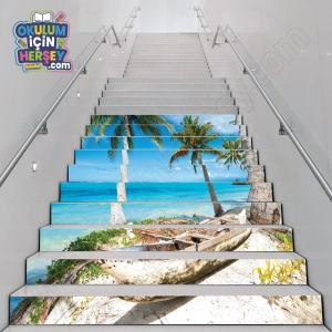 Merdiven Yazıları Manzara MB 033