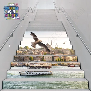 Merdiven Yazıları Manzara MB 035