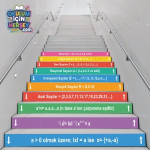 Merdiven Yazıları Matematik MB 047