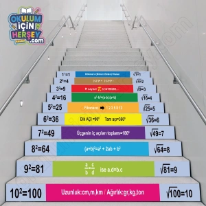 Merdiven Yazıları Matematik MB 048