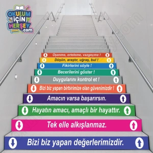 Merdiven Yazıları Motivasyon MB 040