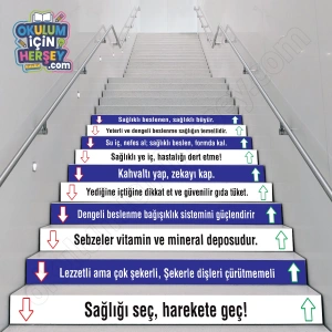 Merdiven Yazıları Sağlık ile ilgili Sözler MB 037