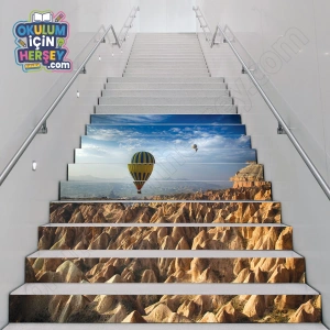 Merdiven Yazılarıı Manzara MB 025