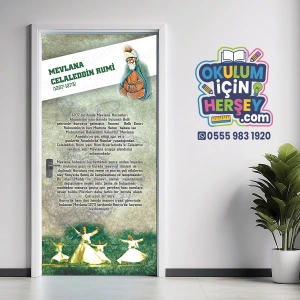 MEVLANA CELALEDDİN RUMİ Kapı Giydirme 37