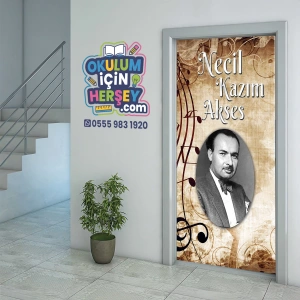 Müzik Sınıfı Kapı Giydirme 13