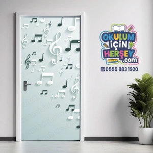 Müzik Sınıfı Kapı Giydirme 30