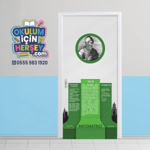 Öklid Bilim İnsanları Kapı Giydirme 27