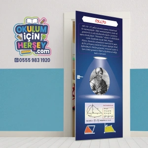 Öklid Bilim İnsanları Kapı Giydirme 29