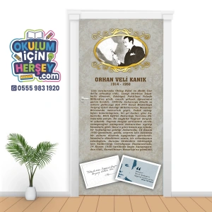 Orhan Veli Kanık Kapı Giydirme 15
