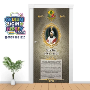 Osmanlı Padişahları Kapı Giydirme 32