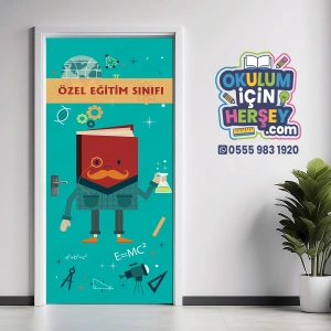 Özel Eğitim Sınıfı Kapı Giydirme 05