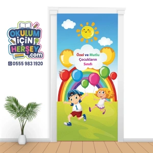 Özel Eğitim Sınıfı Kapı Giydirme 20