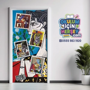 Pablo Picasso Kapı Giydirme 19