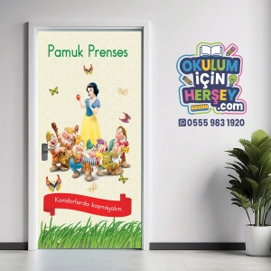 Pamuk Prenses Kapı Giydirme 22