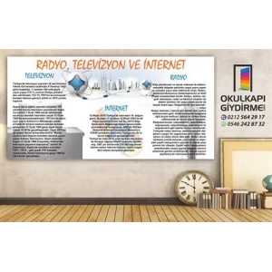 Radyo Televizyon İnternet Duvar Giydirme 06