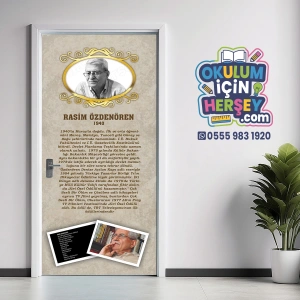 Rasim Özdenören Kapı Giydirme 16