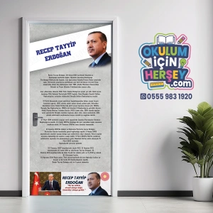 RECEP TAYYİP ERDOĞAN Kapı Giydirme 42