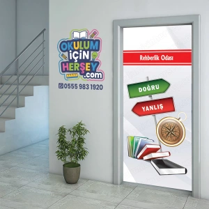 Rehberlik Odasi Kapı Giydirme 01