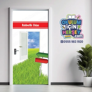 Rehberlik Odasi Kapı Giydirme 04