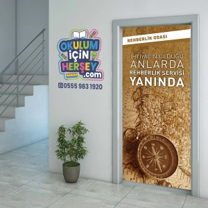 Rehberlik Odasi Kapı Giydirme 06