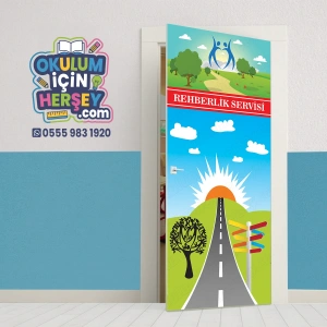 Rehberlik Odasi Kapı Giydirme 07