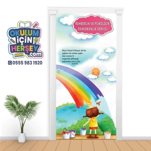 Rehberlik Odasi Kapı Giydirme 08