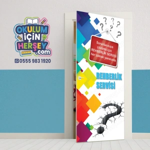 Rehberlik Odasi Kapı Giydirme 12