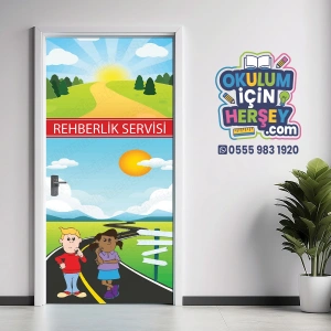 Rehberlik Odasi Kapı Giydirme 19