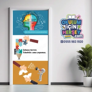 Rehberlik Odası Kapı Giydirme 24