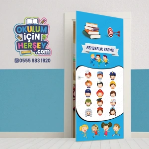 Rehberlik Odasi Kapı Giydirme 32