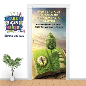 Rehberlik Odasi Kapı Giydirme 49