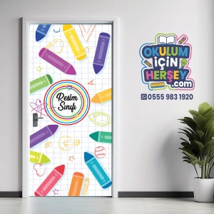 Resim Sınıfı Kapı Giydirme 25