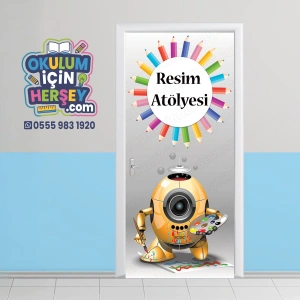 Resim Sınıfı Kapı Giydirme 26