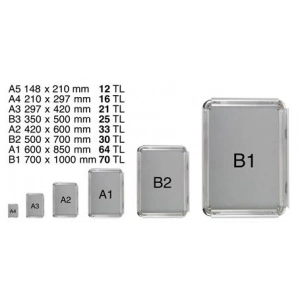 Rondo Köşeli Alüminyum Çerçeve R 001