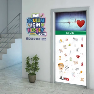 Sağlık Lisesi Kapı Giydirme 11