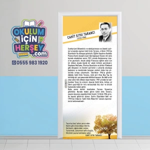 Şairler ve Yazarlar Kapı Giydirme 42