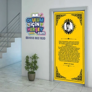 Şairler ve Yazarlar Kapı Giydirme 43