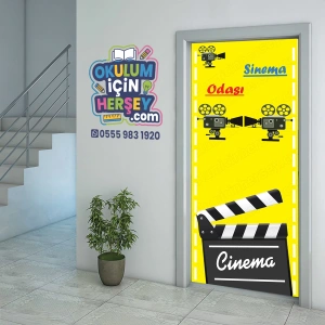 Sinema Odası Kapı Giydirme 05