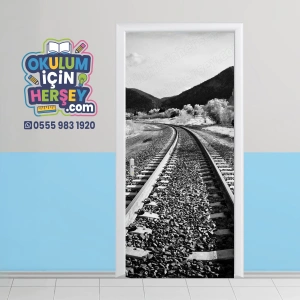 Siyah Beyaz Kapı Giydirme 02