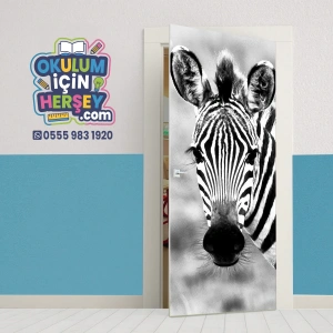 Siyah Beyaz Kapı Giydirme 04