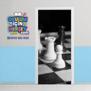 Siyah Beyaz Kapı Giydirme 12